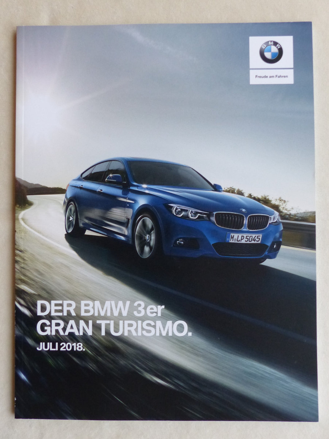 BMW 3er Gran Turismo 340i M Sport MJ 2019 - Prospekt Preisliste Brochure 07.2018
