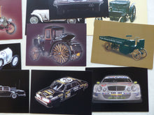 Lade das Bild in den Galerie-Viewer, 20x Prospektkarten Mercedes-Benz Museum Historie Oldtimer 1892 - 2001

