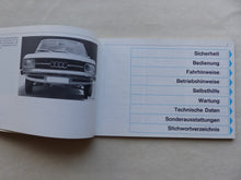 Lade das Bild in den Galerie-Viewer, Audi 100 GL LS Typ C1 - Betriebsanleitung Bedienungsanleitung Handbuch 1974

