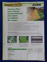Lade das Bild in den Galerie-Viewer, Zürn Premium Flow John Deere Serie 600R - Prospekt 2006 französisch
