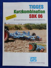 Lade das Bild in den Galerie-Viewer, GTS Tigges SBK 06 Kurzkombination - Prospekt Brochure 10.1999
