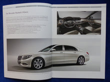 Lade das Bild in den Galerie-Viewer, Mercedes-Benz Vorteile Maybach S-Klasse MJ 2015 - Prospekt Brochure 11.2014
