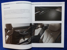 Lade das Bild in den Galerie-Viewer, Mercedes-Benz Vorteile Maybach S-Klasse MJ 2015 - Prospekt Brochure 11.2014

