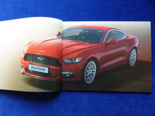 Lade das Bild in den Galerie-Viewer, Ford Mustang V8 Coupe Cabrio MJ 2015 - Prospekt Brochure 04.2015

