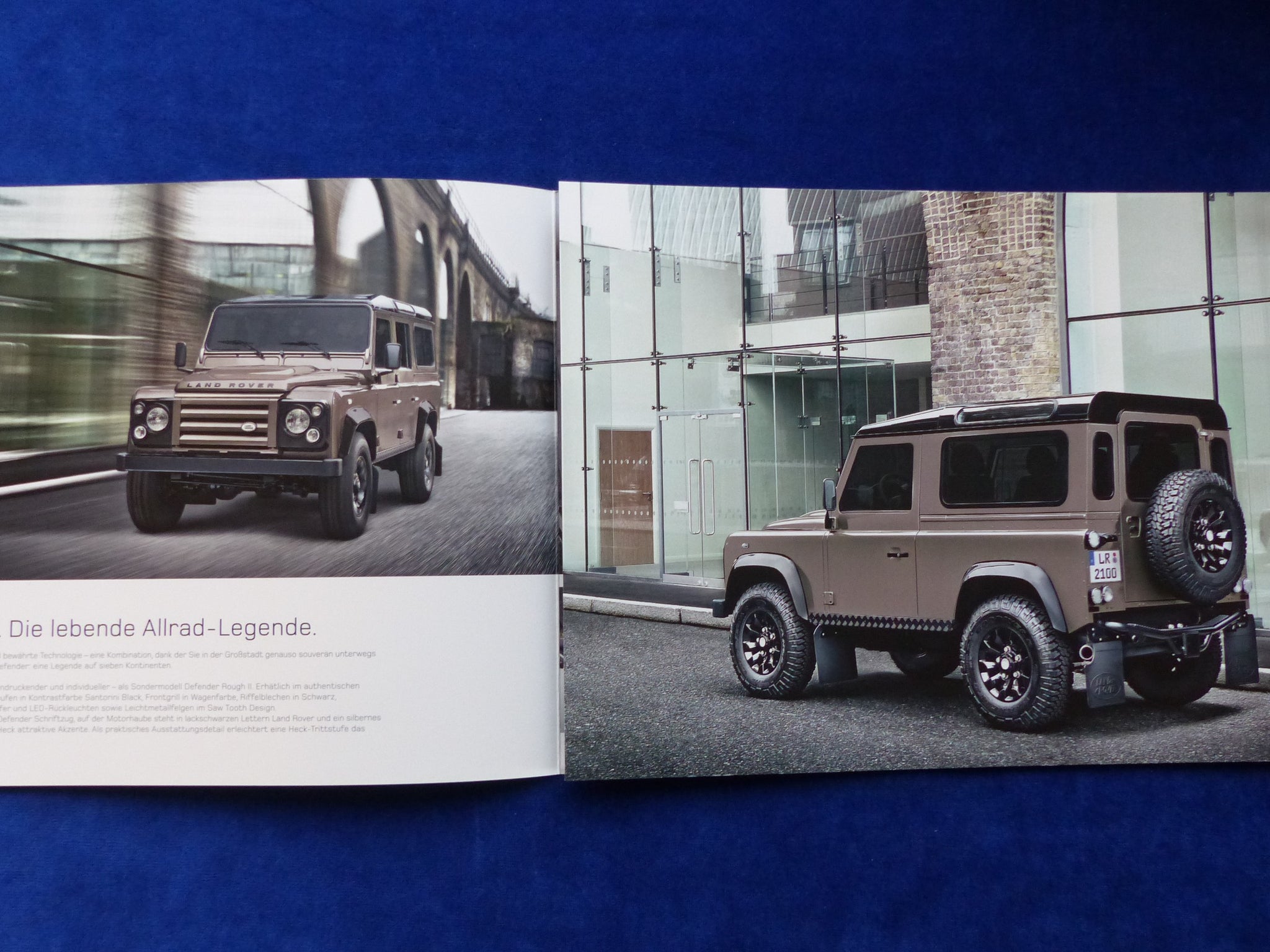 Land Rover Defender Rough II - Limited 1 of 150 - Prospekt Brochure 04 –  car-brochure