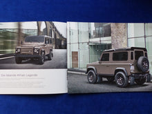 Lade das Bild in den Galerie-Viewer, Land Rover Defender Rough II - Limited 1 of 150 - Prospekt Brochure 04.2013
