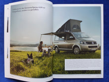Lade das Bild in den Galerie-Viewer, VW Bus T5 California Beach Edition MJ 2013 - Prospekt Brochure 05.2012
