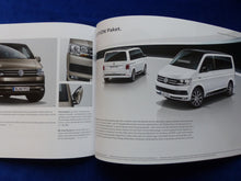Lade das Bild in den Galerie-Viewer, VW Bus T6 Caravelle Edition MJ 2017 - Prospekt Brochure + Preisliste 01.2017
