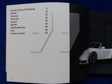 Lade das Bild in den Galerie-Viewer, Porsche 911 Carrera 4 GTS Typ 997 MJ 2012 - Hardcover Prospekt Brochure 02.2011
