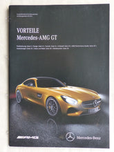 Lade das Bild in den Galerie-Viewer, Mercedes-Benz Vorteile AMG GT S Edition 1 MJ 2015 - Prospekt Brochure 09.2014

