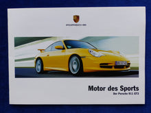 Lade das Bild in den Galerie-Viewer, Porsche 911 GT3 Clubsport Typ 996 MJ 2003 - Prospekt Brochure 02.2003
