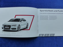 Lade das Bild in den Galerie-Viewer, Audi S line selection &amp; Businesspaket A6 A7 MJ 2015 - Prospekt Brochure 05.2014
