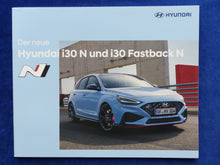 Lade das Bild in den Galerie-Viewer, Hyundai i30 N Fastback 280PS MJ 2022 - Prospekt Brochure 02.2022
