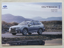 Lade das Bild in den Galerie-Viewer, Subaru Outback Zubehör - Prospekt Brochure 04.2022
