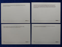 Lade das Bild in den Galerie-Viewer, Konvolut 4x Original Pressefotos 1998 Opel Service Händler Lackierung Teile

