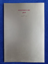 Lade das Bild in den Galerie-Viewer, Porsche 911 Carrera Typ 964 - Preisliste MJ 1993 - Prospekt Brochure 01.1993
