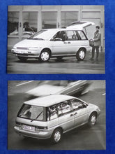 Lade das Bild in den Galerie-Viewer, Nissan Prairie Pro SLX - 2x Original Pressefotos Photo 1991
