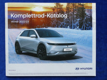 Lade das Bild in den Galerie-Viewer, Hyundai Alufelgen Winter 2023 i30 N Bayon Ioniq Kona - Prospekt Brochure 06.2022
