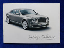 Lade das Bild in den Galerie-Viewer, Bentley Mulsanne - Pressemappe press-kit CD-Rom England GB 2009 englisch
