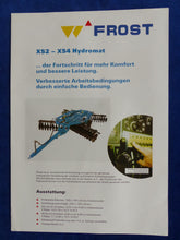 Lade das Bild in den Galerie-Viewer, Frost XS2 XS4 Hydromat Scheibenegge - Prospekt Brochure
