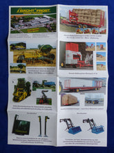 Lade das Bild in den Galerie-Viewer, Bächt Frost Programm Sämaschinen Grubber Eggen - Prospekt Brochure 90er
