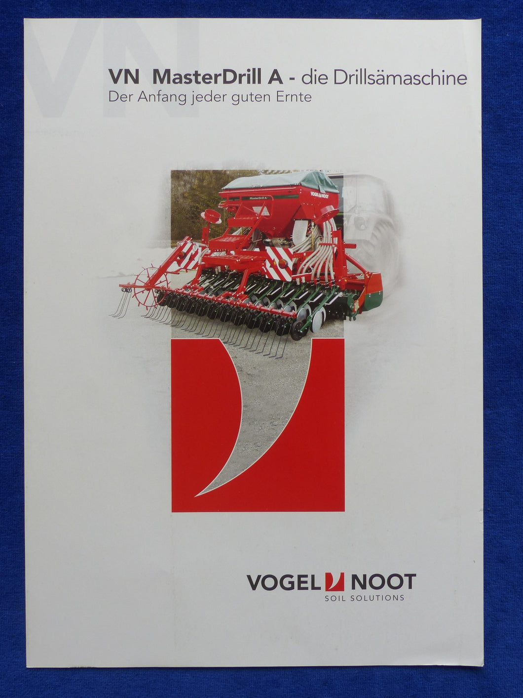 Vogel & Noot VN MasterDrill A Drillsämaschine - Prospekt Brochure Österreich