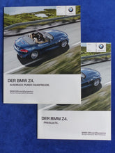 Lade das Bild in den Galerie-Viewer, BMW Z4 Roadster Typ E89 MJ 2011 - Prospekt Brochure + Preisliste 03.2011

