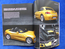 Lade das Bild in den Galerie-Viewer, BMW Z4 Roadster Typ E89 MJ 2011 - Prospekt Brochure + Preisliste 03.2011
