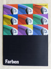 Lade das Bild in den Galerie-Viewer, Porsche Farben &amp; Verdeckfarben 911 928 968 MJ 1995 - Prospekt Brochure 08.1994
