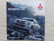 Lade das Bild in den Galerie-Viewer, Mitsubishi L200 Club Double Cab - Prospekt Brochure 2017 Schweden schwedisch
