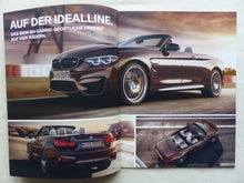 Lade das Bild in den Galerie-Viewer, BMW M4 Coupe Cabrio Typ F82 F83 MJ 2019 - Prospekt Preisliste Brochure 07.2018
