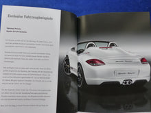 Lade das Bild in den Galerie-Viewer, Porsche Exclusive Boxster S Spyder MJ 2010 - Hardcover Prospekt Brochure 01.2010
