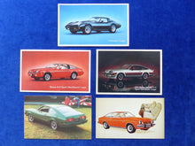 Lade das Bild in den Galerie-Viewer, Chevrolet Corvette Monza Mustang Vega - US-Postkarten 5 postcards 70er 80er USA
