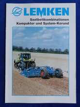 Lade das Bild in den Galerie-Viewer, Lemken System-Kompaktor System-Korund Saatbett - Prospekt Brochure 03.2003
