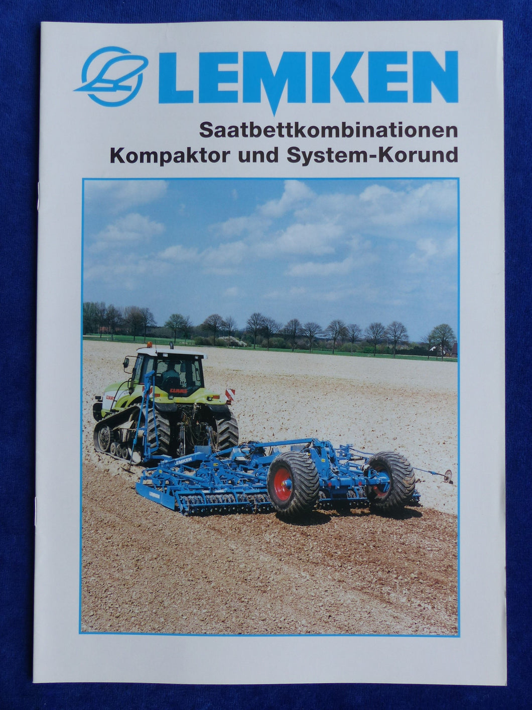 Lemken System-Kompaktor System-Korund Saatbett - Prospekt Brochure 03.2003