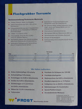 Lade das Bild in den Galerie-Viewer, Frost Flachgrubber Terramix 690 - Prospekt Brochure 90er
