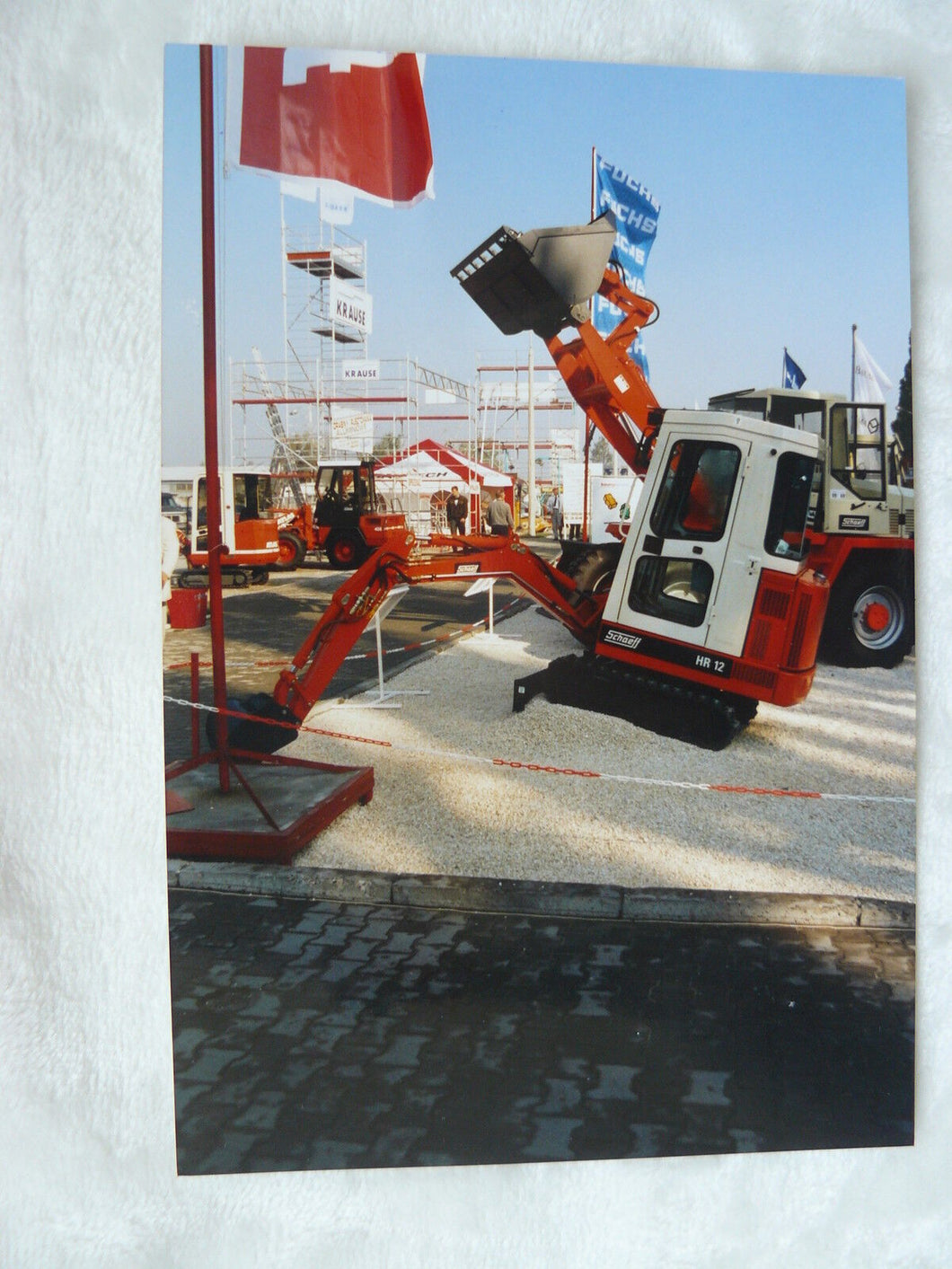 Schaeff HR 12 Minibagger - Presse-Foto press photo 10.1995
