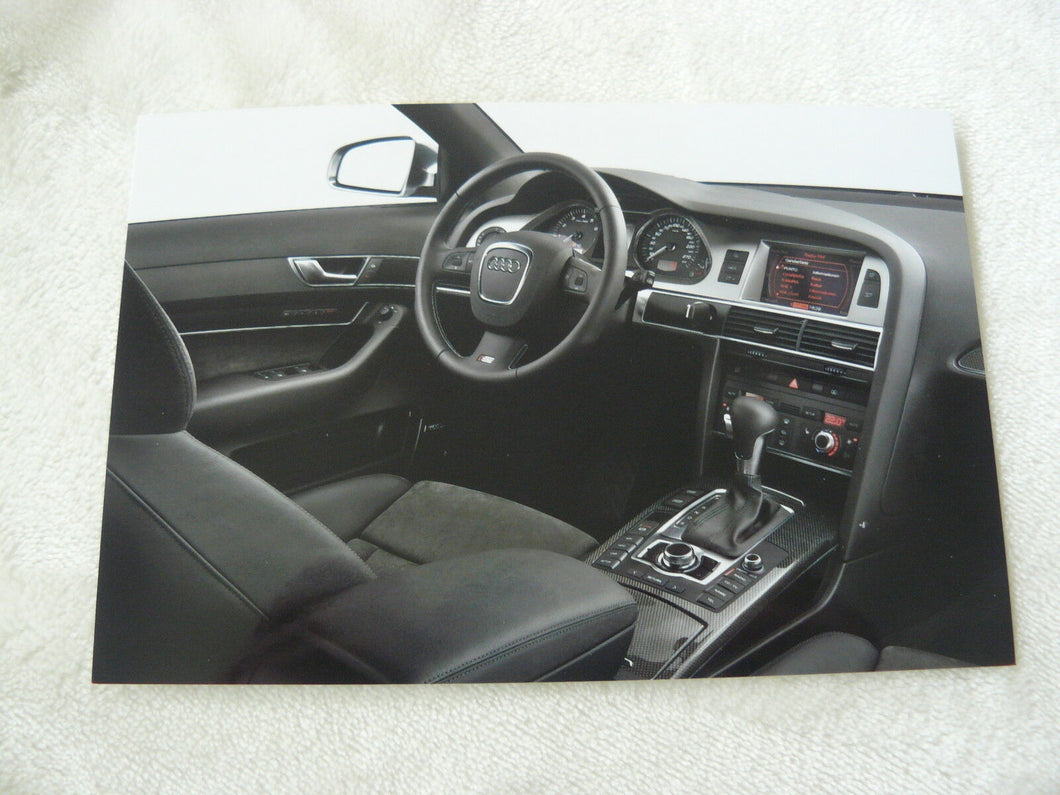 Audi S6 Cockpit MJ 2006 - Pressefoto Werk-Foto press photo 2016