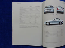 Lade das Bild in den Galerie-Viewer, Mercedes-Benz SLK Roadster Typ R170 MJ 2000 - Prospekt Brochure 05.1999
