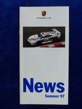 Lade das Bild in den Galerie-Viewer, Porsche News Sommer 97 - 911 Carrera Sportive Turbo - Prospekt Brochure 04.1997 - car-brochure
