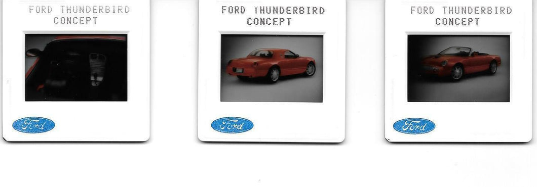 Ford Thunderbird Concept - 3 Dias Pressefotos 2001
