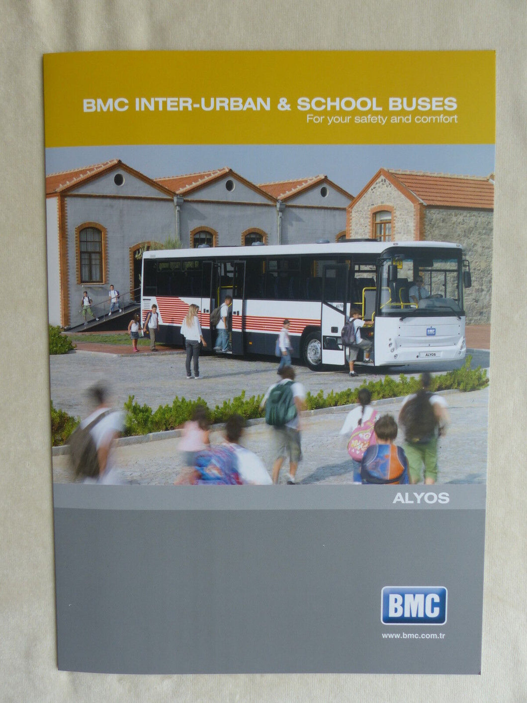 BMC 2010 Alyos Urban & School Buses - Prospekt Brochure 10.2009 Türkei englisch