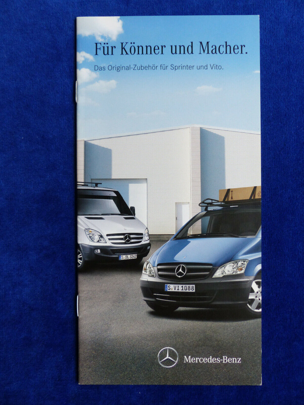 Mercedes-Benz Sprinter & Vito - Zubehör MJ 2013 - Prospekt Brochure 07.2012
