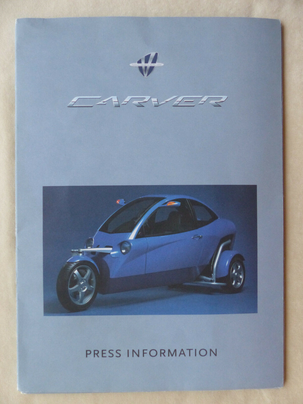 Vandenbrink Carver MJ 2000 - Pressemappe CD-Rom press-kit IAA Frankfurt 09.1999