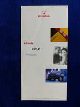 Lade das Bild in den Galerie-Viewer, Honda HR-V - Preisliste MJ 1999 - Prospekt Brochure 01.1999
