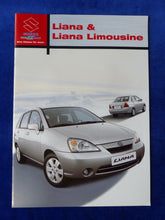 Lade das Bild in den Galerie-Viewer, Suzuki Liana Limousine MJ 2003 - Prospekt Brochure 08.2002
