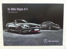 Lade das Bild in den Galerie-Viewer, Mercedes-Benz SL Mille Miglia 417 Limited - Prospekt Preisliste Brochure 04.2015
