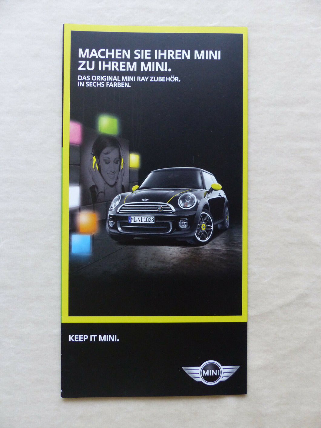 Mini Cabrio Coupe Roadster Ray Styling Original Zubehör - Prospekt Brochure 2013