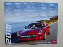 Lade das Bild in den Galerie-Viewer, Mercedes-Benz SLS AMG - Poster Kalender Auto Motor &amp; Sport 2010
