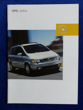 Lade das Bild in den Galerie-Viewer, Opel Zafira Njoy Edition Executive MJ 2004 - Prospekt Brochure 01.2004
